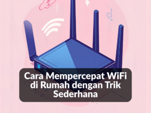 Mempercepat WiFi di Rumah dengan Trik Sederhana