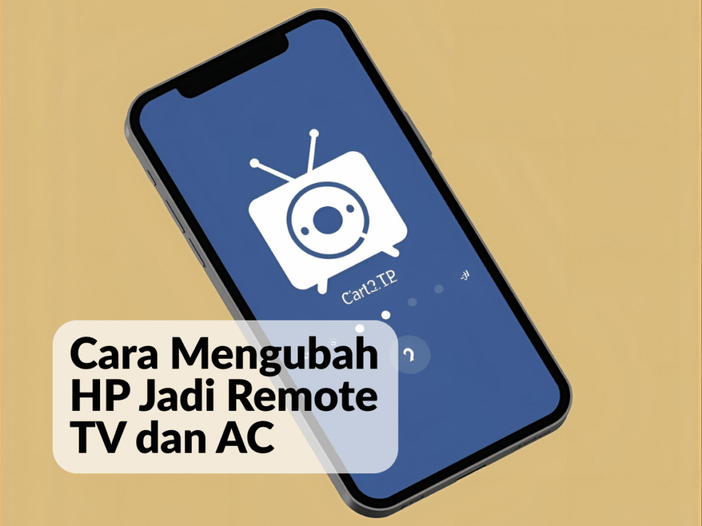 Mengubah HP Jadi Remote TV dan AC