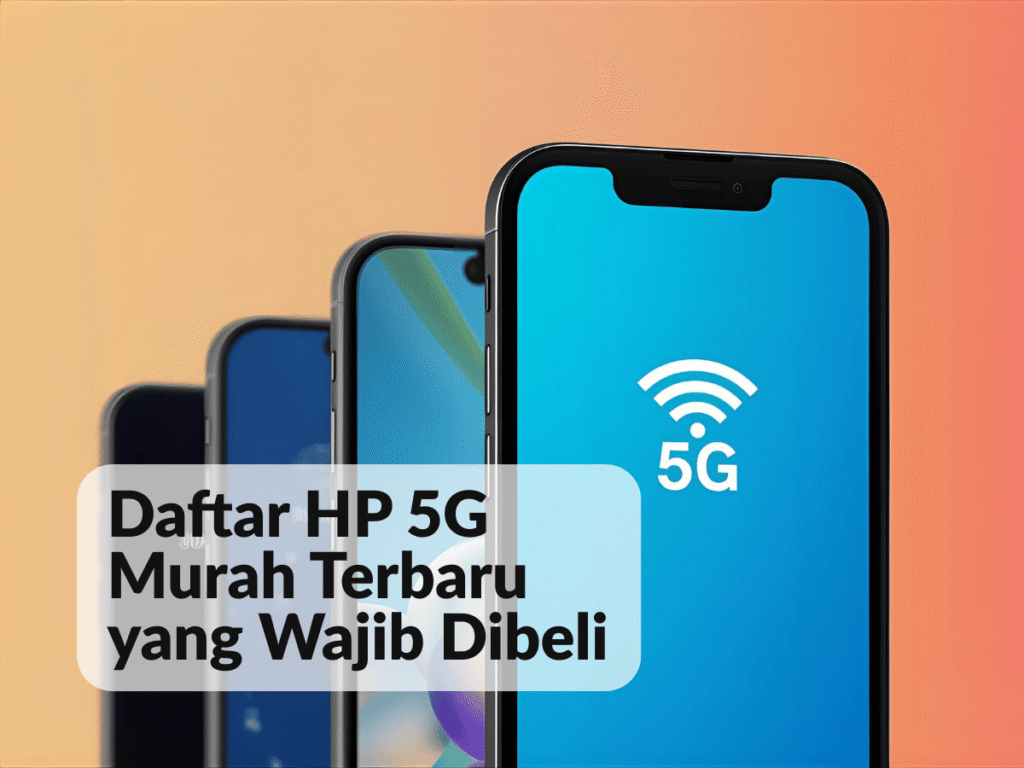 Daftar HP 5G Murah Terbaru yang Wajib Dibeli