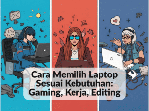 Memilih Laptop Sesuai Kebutuhan Gaming, Kerja, Editing