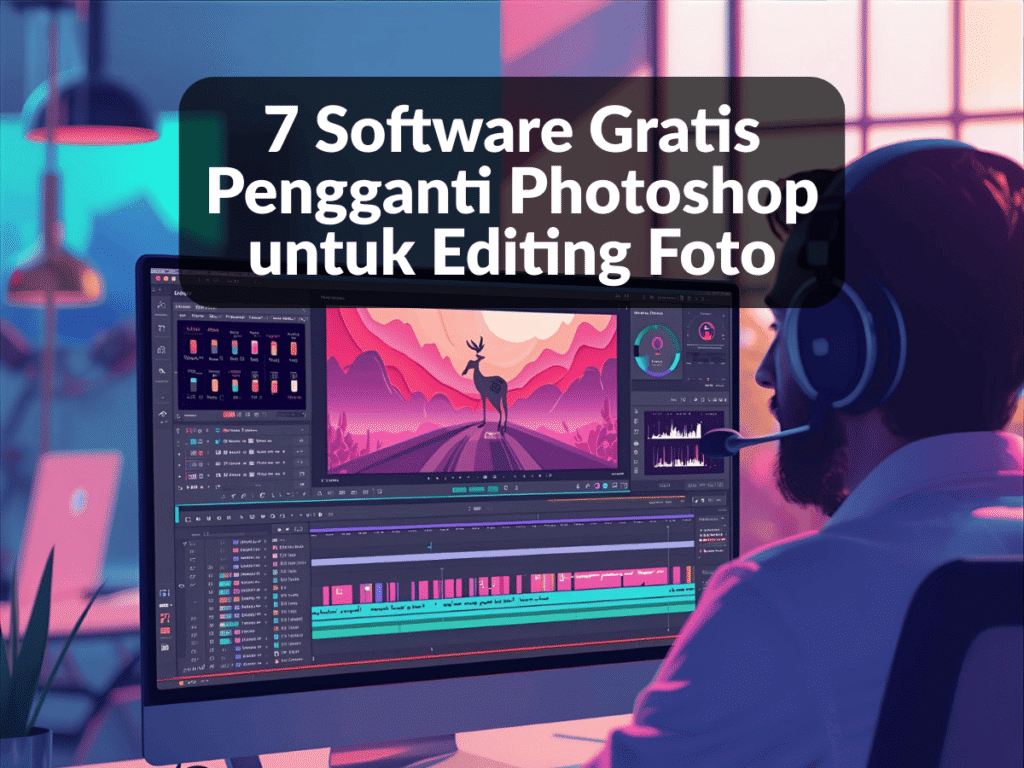Software Gratis Pengganti Photoshop untuk Editing Foto