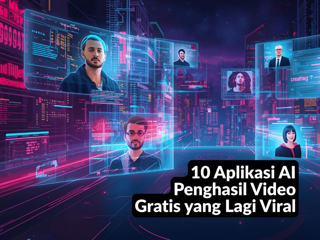 Aplikasi AI Penghasil Video Gratis yang Lagi Viral