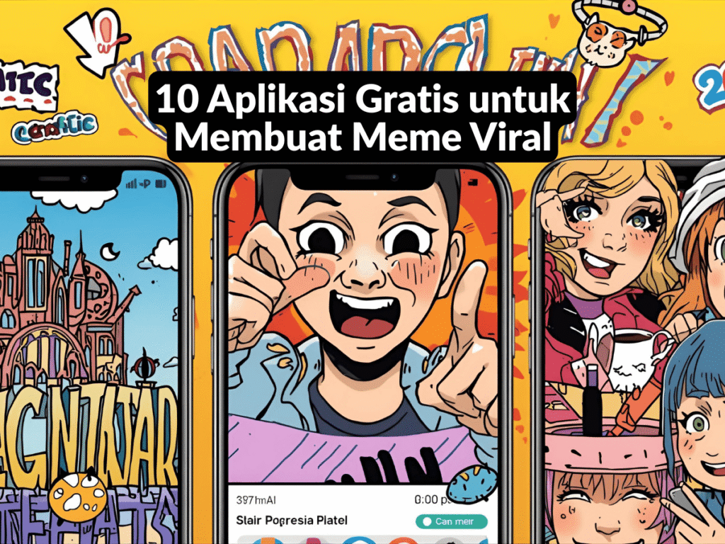 Aplikasi Gratis untuk Membuat Meme Viral