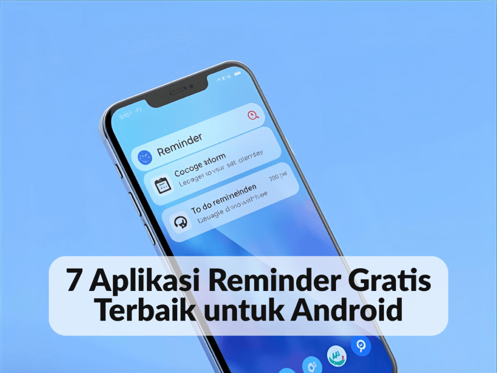 Aplikasi Reminder Gratis Terbaik untuk Android