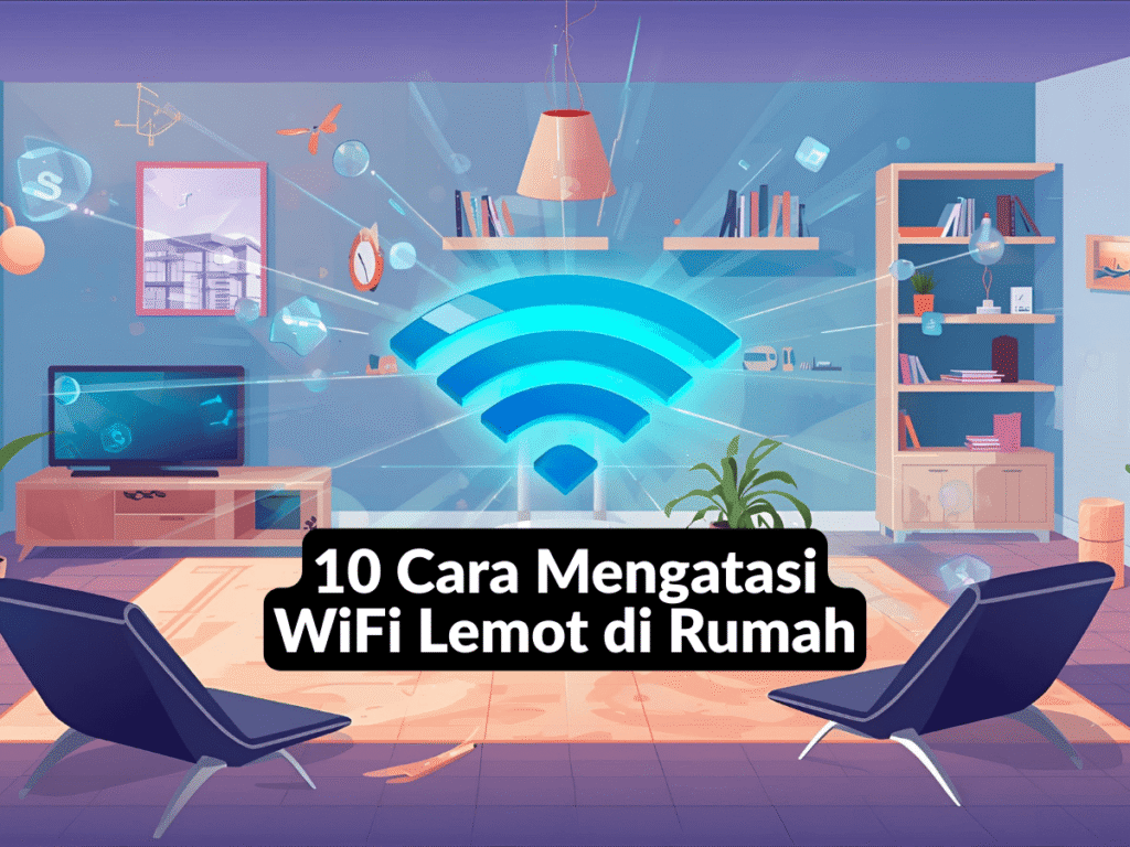 Cara Mengatasi WiFi Lemot di Rumah