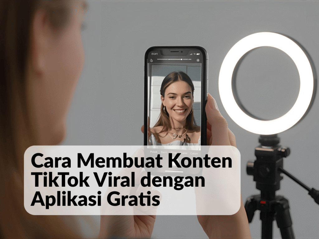 Cara Membuat Konten TikTok Viral dengan Aplikasi Gratis